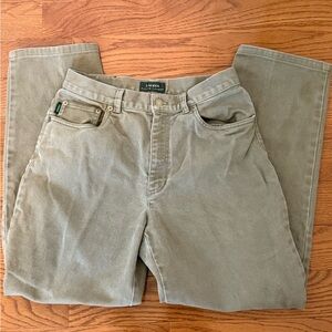 Ralph Lauren Green Chinos Classic Style